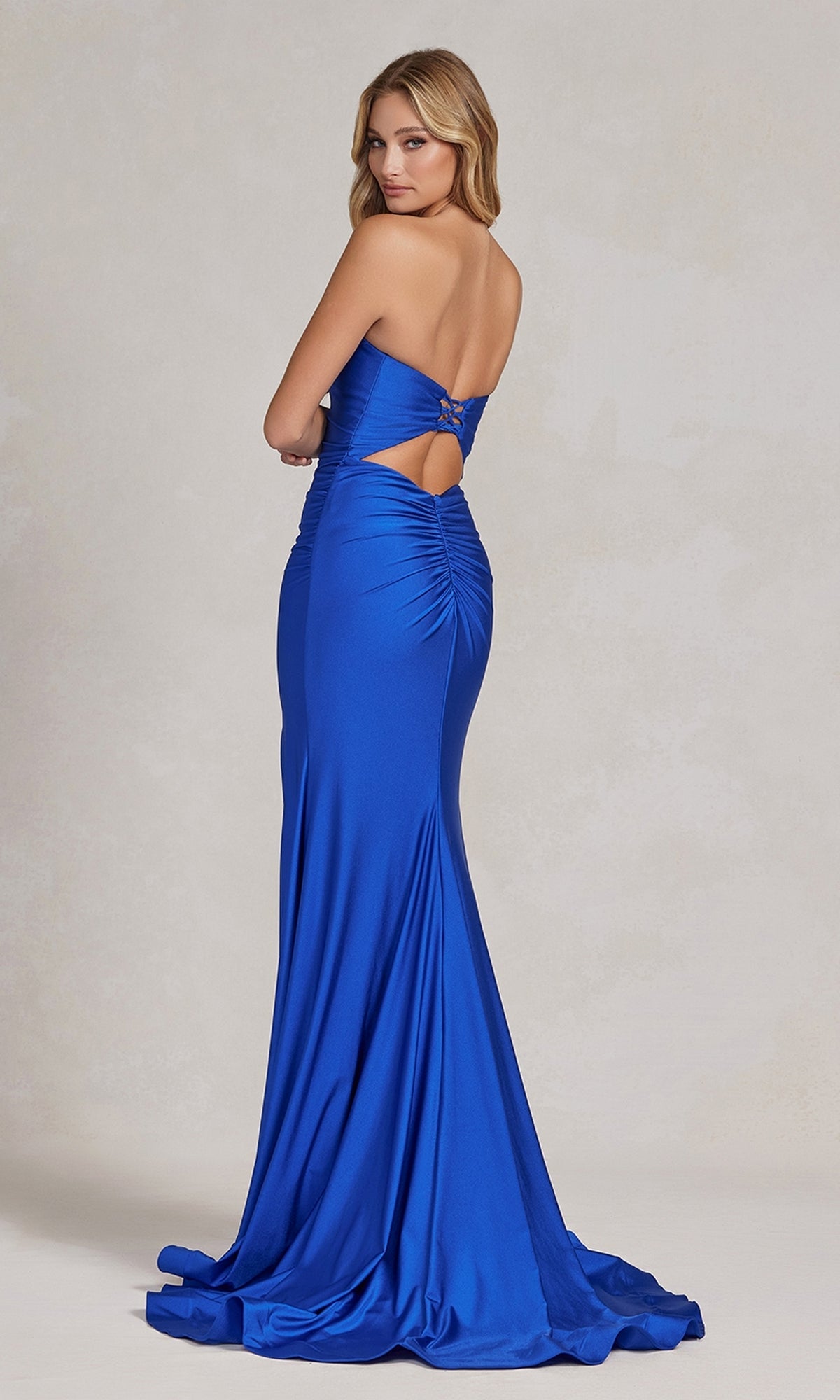 Buy From Navy Blue Simple Satin Off the Shoulder Bridesmaid Dress 2020
